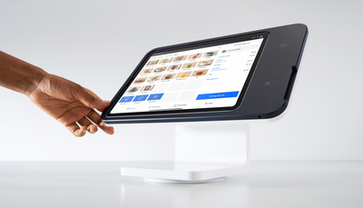 Square Stand with hand