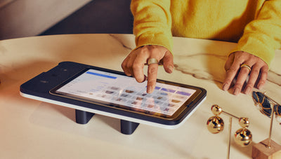 Square Kiosk countertop mount