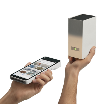 Square Handheld barcode scanner