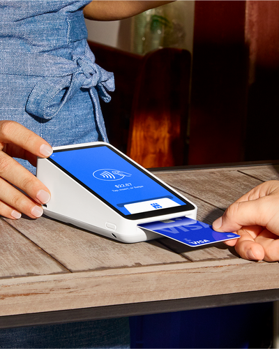Square Terminal dip chip card